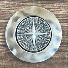 Load image into Gallery viewer, Oversized Hammered Magnetic Ball Marker + Marker (Any Design)