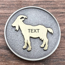Load image into Gallery viewer, Who's Your GOAT? (30mm ball marker)