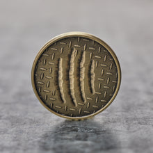 Load image into Gallery viewer, Scratch Magnetic Golf Ball Marker | Brass | Full Metal Markers