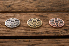 Load image into Gallery viewer, Turtle Shell Trio Magnetic Golf Ball Markers Set | Full Metal Markers