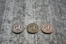Load image into Gallery viewer, Subway Token Trio Magnetic Golf Ball Markers Set | Full Metal Markers