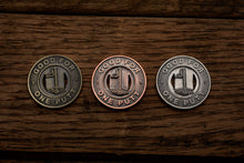 Load image into Gallery viewer, Subway Token Trio Magnetic Golf Ball Markers Set | Full Metal Markers