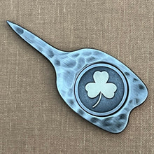 Load image into Gallery viewer, Shamrock Magnetic Golf Ball Marker (24mm diameter)
