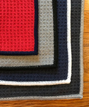 Load image into Gallery viewer, Red Microfiber Waffle Golf Towel | Full Metal Markers