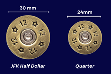 Load image into Gallery viewer, 12 Gauge Shotgun Shell Golf Ball Marker (30mm diameter)