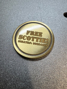 Free Scottie! Ball Marker