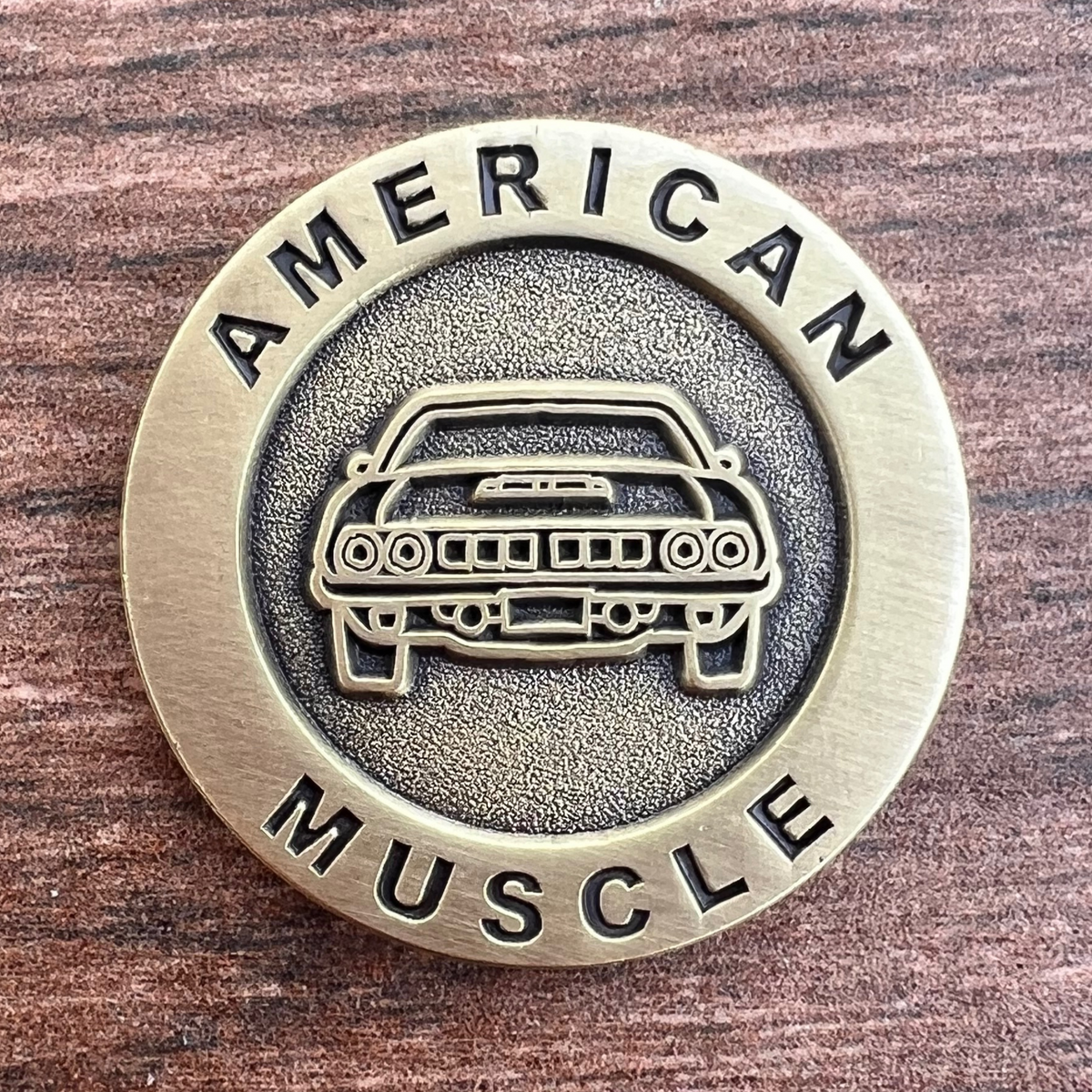 American Muscle Golf Ball Marker – Full Metal Markers