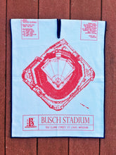 Load image into Gallery viewer, Busch Stadium Golf Towel