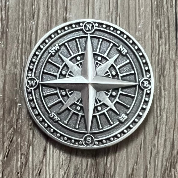 Compass Golf Ball Marker