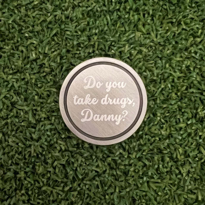 Caddyshack Danny Magnetic Golf Ball Marker (30mm diameter)