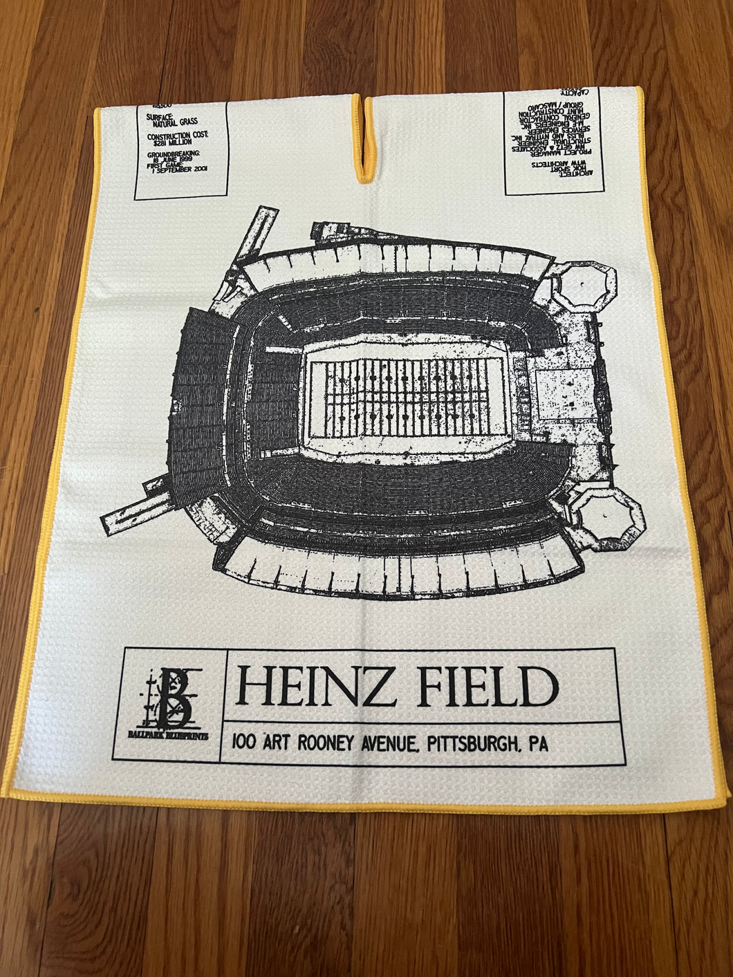 Heinz Field Stadium Golf Towel