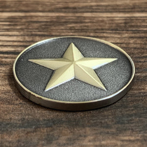 Lone Star Magnetic Golf Ball Marker | Full Metal Markers