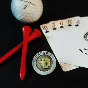 Poker Chip Magnetic Golf Ball Marker