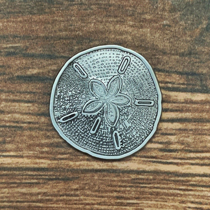 Sand Dollar Magnetic Golf Ball Marker | Full Metal Markers