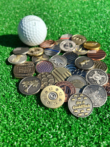 Magnetic Divot Tool + 6 Ball Markers (Any Designs)