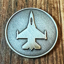 Load image into Gallery viewer, F-16 Fighter Jet Golf Ball Marker