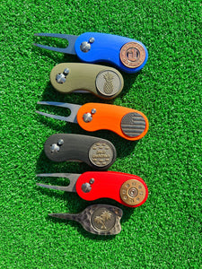 Magnetic Divot Tool + 3 Ball Markers (Any Designs)
