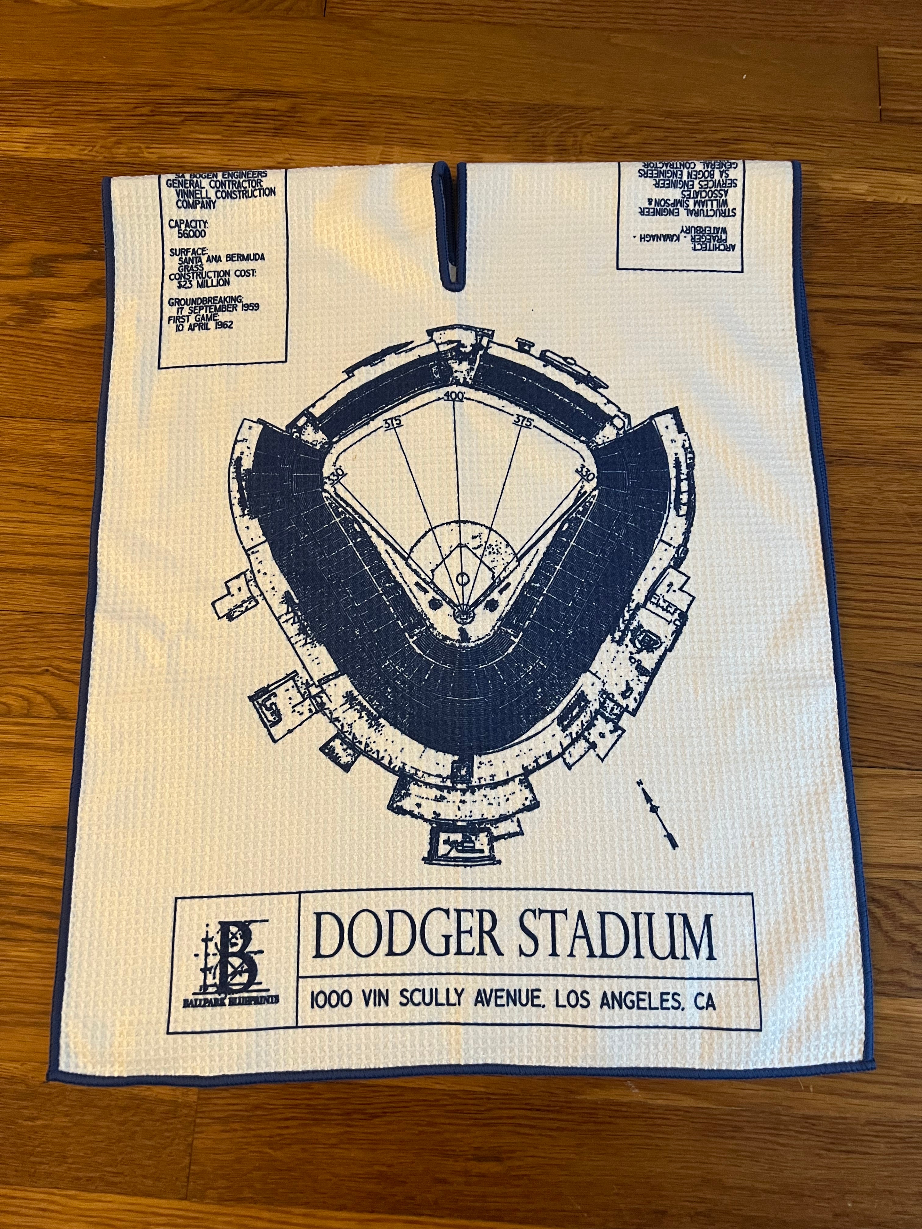 Los Angeles Dodgers Woven Towel